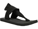(取寄) サヌーク レディース スリング ソフト トップ Sanuk women Sling Soft Top Black