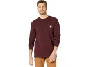 (取寄) カーハート メンズ ワークウェア ポケット L/S ティー Carhartt men Workwear Pocket L/S Tee Port(4)