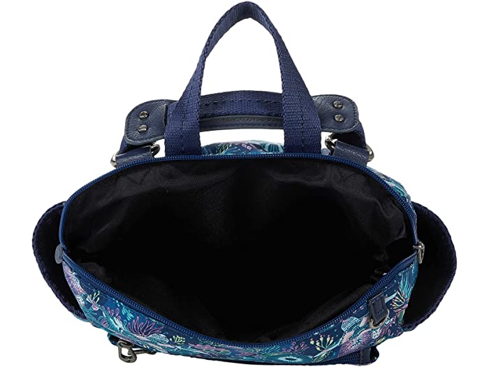 (取寄) サックルーツ レディース エコ-ツイル ロヨラ コンバーチブル バックパック Sakroots women Eco-Twill Loyola Convertible Backpack Royal Blue Seascape