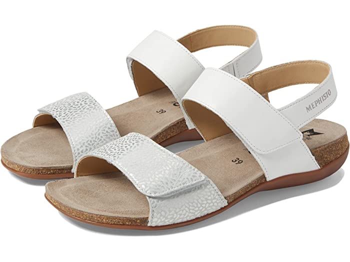 () ե ǥ  Mephisto women Agave White Silk Combo Belem