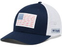 (取寄) コロンビア パフォーマンス フィッシング ギア メッシュ フィッシュ フロッグ ボール キャップ Columbia Columbia PFG Mesh Fish Flag Ball Cap Collegiate Navy/Pnw Flag