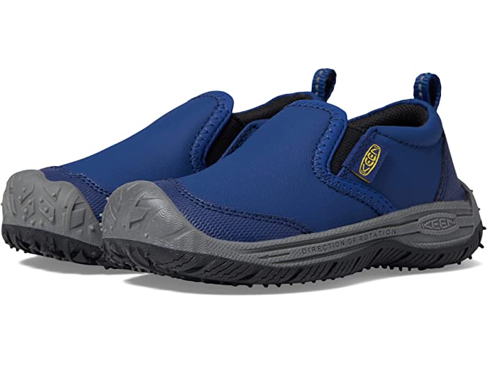 (取寄) キーン キッズ キッズ スピード ハウンド スリップ-オン (トドラー/リトル キッド) KEEN Kids kids KEEN Kids Speed Hound Slip-On (Toddler/Little Kid) Blue Depths/Black