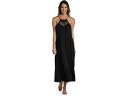 ()  uJ fB[X R[X^ Jo[Y nC lbN hX La Blanca women La Blanca Coastal Covers High Neck Dress Black