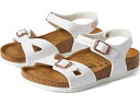 (取寄) ビルケンシュトック キッズ ガールズ リオ (トドラー/リトル キッド/ビッグ キッド) Birkenstock Kids girls Rio (Toddler/Little Kid/Big Kid) White Birko-Flor