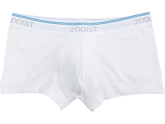 (取寄) 2XIST メンズ ストレッチ 3 パック ノー ショー トランク 2(X)IST men 2(X)IST Stretch 3 Pack No Show Trunk White