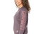 () ϡ ǥ å-եå եå ߥåɥ 롼 ͥå ֥å  ꡼ եå åȥ Carhartt women Carhartt Relaxed Fit Midweight Crew Neck Block Logo Sleeve Graphic Sweatshirt Blackberry Heather
