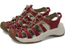 (取寄) キーン レディース アストリア ウェスト サンダル KEEN women Astoria West Sandal Merlot/Scarlet Ibis