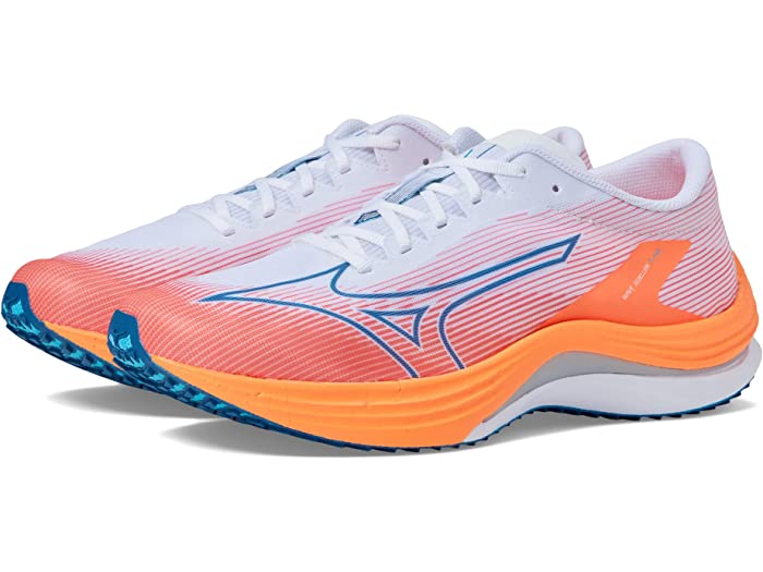 (取寄) ミズノ メンズ ウェーブ リベリオン フラッシュ Mizuno men Mizuno Wave Rebellion Flash White/Silver