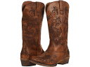 (取寄) ローパー レディース トール スタッフ Roper women Tall Stuff Tan Faux Leather