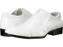 (取寄) ステイシー アダムス メンズ ガーラ キャップ トゥ オックスフォード Stacy Adams men Stacy Adams Gala Cap Toe Oxford White Patent