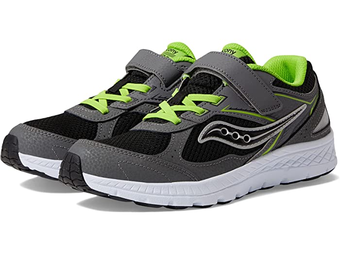 () åˡ å ܡ ҡ 14 A/C (ȥ å/ӥå å) Saucony Kids boys Saucony Kids Cohesion 14 A/C (Little Kid/Big Kid) Grey/Black/Green