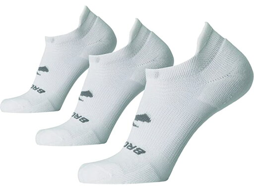 (取寄) ブルックス ラン-イン ノー ショー ソックス 3-パック Brooks Run-In No Show Socks 3-Pack White (取寄) ブルックス ラン-イン ノー ショー ソックス 3-パック Brooks Run-In No Show Socks 3-Pack White