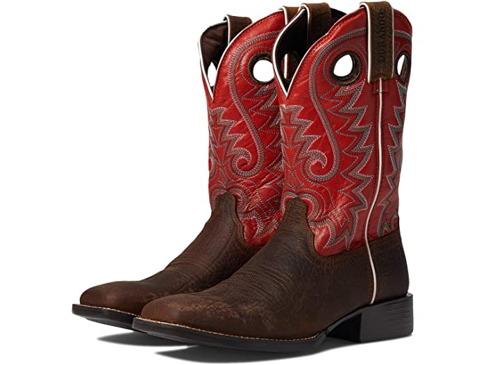 (取寄) デュランゴ メンズ ウエストワード 11 ウェスタン Durango men Durango Westward 11" Western Red