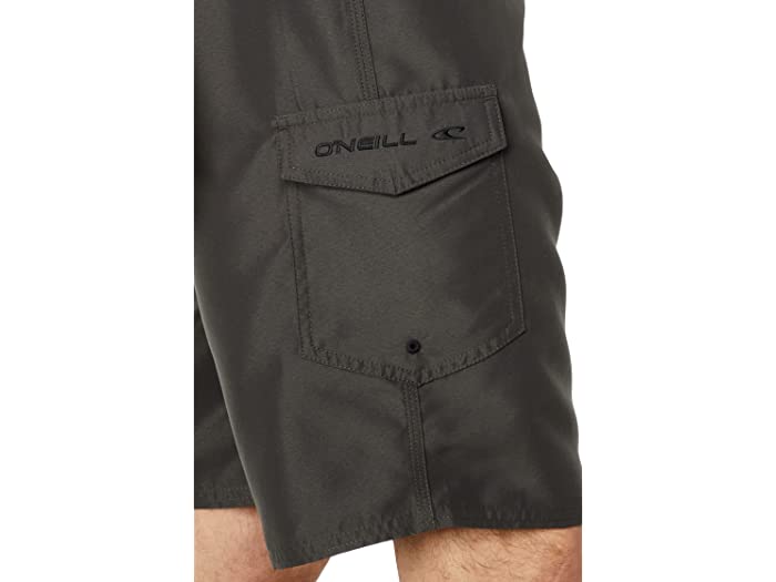 (取寄) オニール メンズ サンタ クルス ソリッド 2.0 ボードショーツ O'Neill men Santa Cruz Solid 2.0 Boardshorts Dark Charcoal/Black