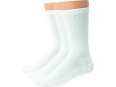 (取寄) ヘインズ メンズ メンズ コンプレッション クルー ソックス 3-ペア パック Hanes men Hanes Hanes mens Compression Crew Socks, 3-pair Pack White