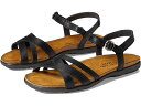 (取寄) ナオト レディース パトリシア Naot women Patricia Soft Black Leather(4)