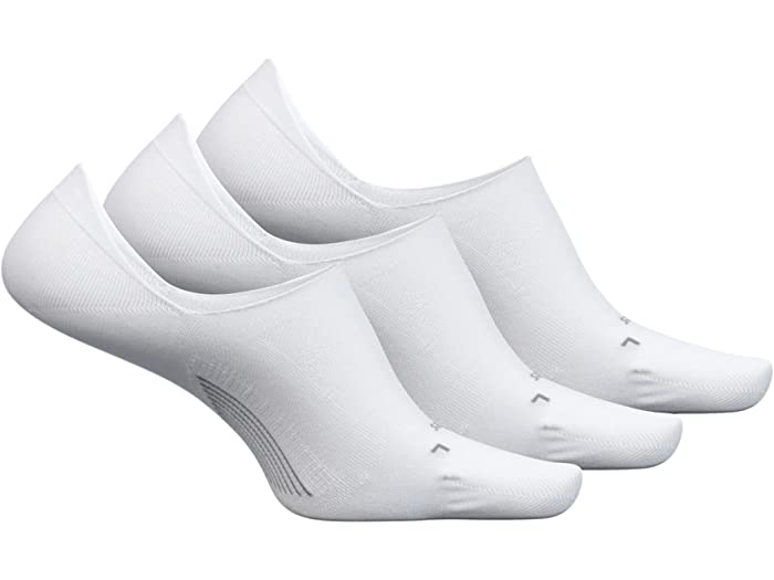 () ե㡼 ꡼ ӥ֥ 3-ڥ ѥå Feetures Feetures Elite Invisible 3-Pair Pack White