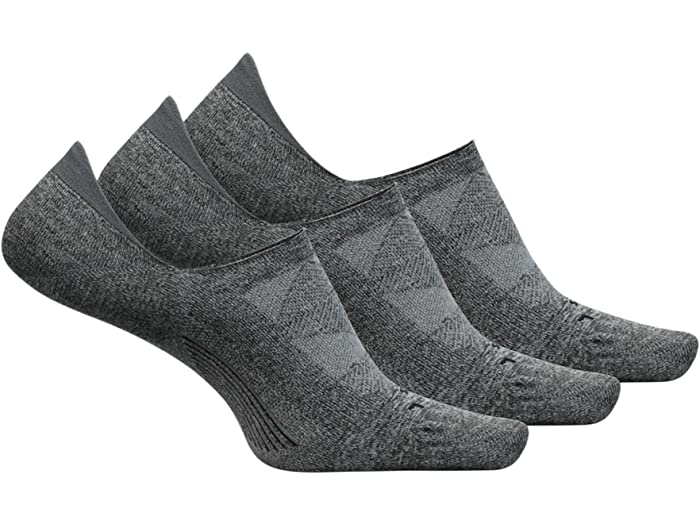 (取寄) フィーチャーズ エリート インビジブル 3-ペア パック Feetures Feetures Elite Invisible 3-Pair Pack Gray