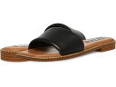 スティーブマデン (取寄) スティーブマデン レディース サンドラ サンダル Steve Madden women Steve Madden Sandra Sandal Black Leather