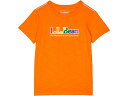 (取寄) エルエルビーン キッズ グラフィック ティー グロウ イン ザ ダーク (リトル キッズ) L.L.Bean kids L.L.Bean Graphic Tee Glow in the Dark (Little Kids) Vibrant Orange L.L.Bean Rainbow Logo