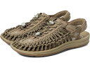(取寄) キーン メンズ ユニーク KEEN men Uneek Timberwolf/Plaza Taupe