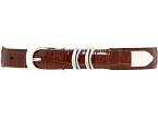 (取寄) ブライトン メンズ カテラ クロコ テイパー ベルト Brighton men Brighton Catera Croco Taper Belt Peanut