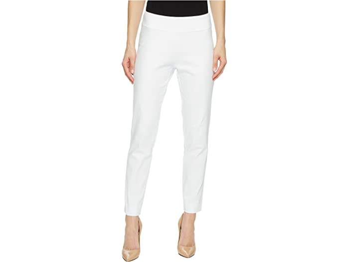 () NCW[ [ fB[X v-I fj AN pc Krazy Larry women Krazy Larry Pull-On Denim Ankle Pants White