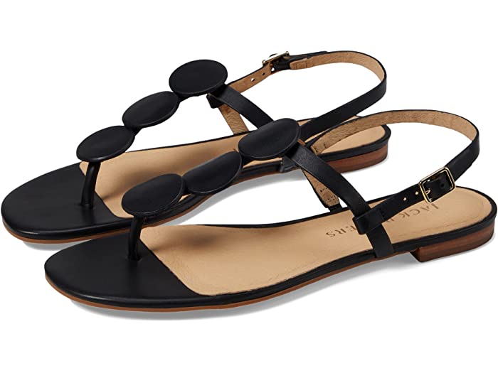 ジャックロジャース サンダル レディース (取寄) ジャック ロジャース レディース ワース フラッツ サンダル Jack Rogers women Jack Rogers Worth Flat Sandal Black