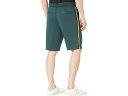 (取寄) アルマーニエクスチェンジ メンズ サイド ストライプド ドローストリング ショーツ Armani Exchange men Armani Exchange Side Striped Drawstring Shorts Green Gables 2