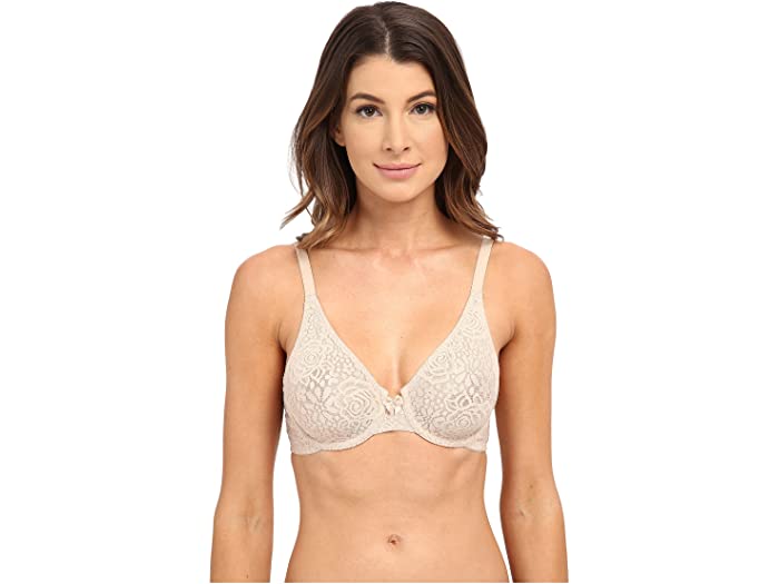 () R[ fB[X n [X A_[C[ u 851205 Wacoal women Wacoal Halo Lace Underwire Bra 851205 Naturally Nude