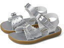 (取寄) フットメイト ガールズ エコ-アリエル (インファント/トドラー/リトル キッド) FootMates girls FootMates Eco-Ariel (Infant/Toddler/Little Kid) Silver Micro