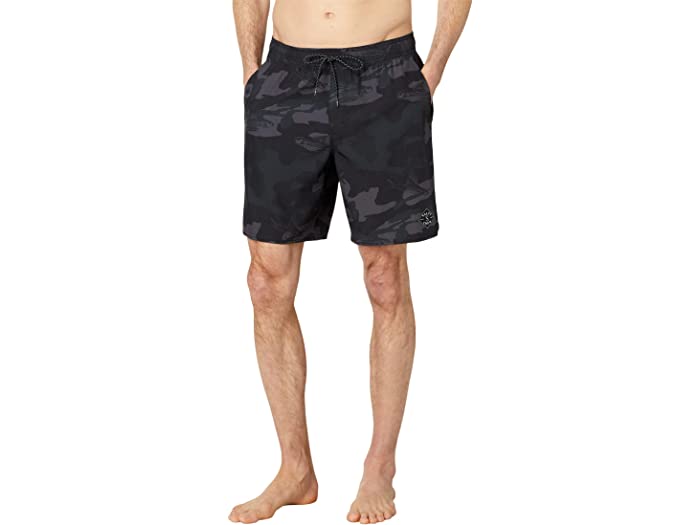 (取寄) ソルティ クルー メンズ ロウタイド エラスティック 18 ボードショーツ Salty Crew men Salty Crew Lowtide Elastic 18" Boardshorts Black Camo