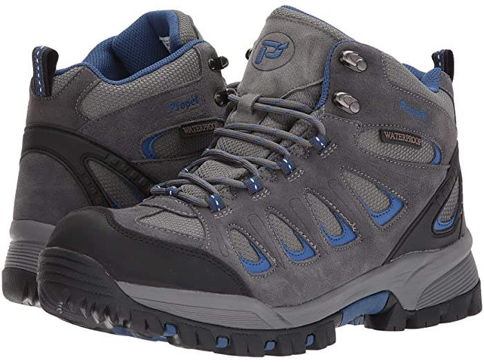 () ץڥå  å  Propet men Ridge Walker Grey/Blue