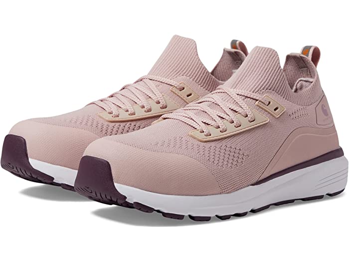 (取寄) カーハート レディース ハスレット 3 SD ナノ トゥ ワーク シューズ Carhartt women Haslett 3" SD Nano Toe Work Shoe Light Pink