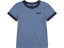 (取寄) リーバイス キッズ ボーイズ ベーシック リンガー T-シャツ (リトル キッズ) Levi's Kids boys Levi's Kids Basic Ringer T-Shirt (Little Kids) Light Grey Heather