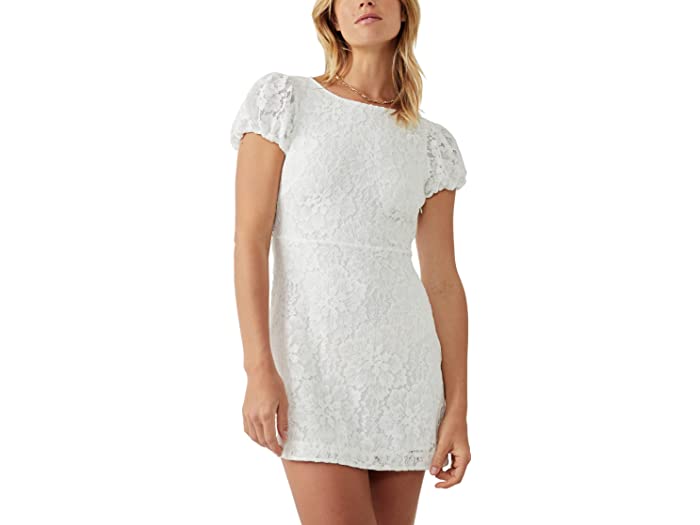 () t[s[v fB[X wC[ [X ~j hX Free People women Free People Hailee Lace Mini Dress Ivory