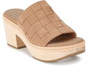 (取寄) フライ レディース ヘイゼル ウーブン スライド Frye women Frye Hazel Woven Slide Camel