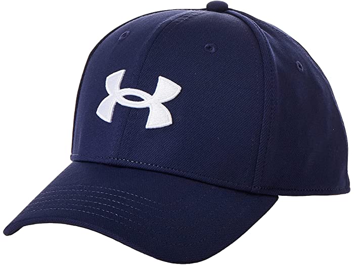 () A_[A[}[ Y ubcBO nbg Xq Under Armour men Blitzing Hat Midnight Navy/White