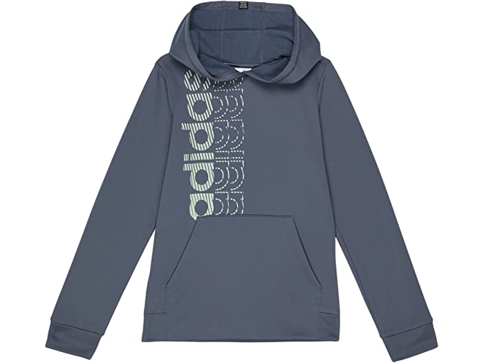 (取寄) アディダス キッズ ボーイズ エッセンシャル フーデット プルオーバー (ビッグ キッズ) adidas Kids boys adidas Kids Essential Hooded Pullover (Big Kids) Dark Grey