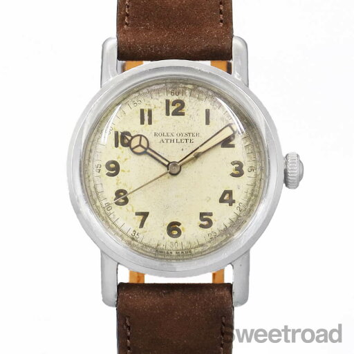 【ロレックス】オイスター・アスリート/Ref.4127/シリンダーケース/1942年製/w-32086 【ロレックス】オイスター・アスリート/Ref.4127/シリンダーケース/1942年製/w-32086