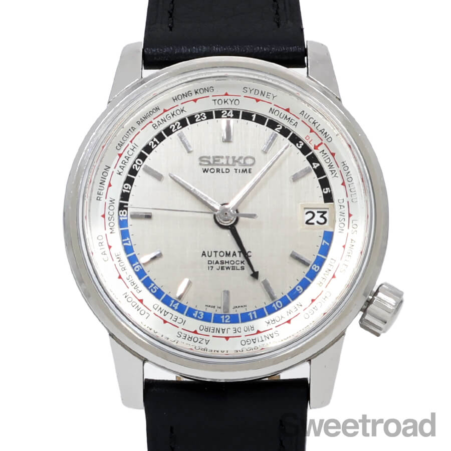 セイコー ワールドタイム 1stモデル Ref.6217-7000 1964年製