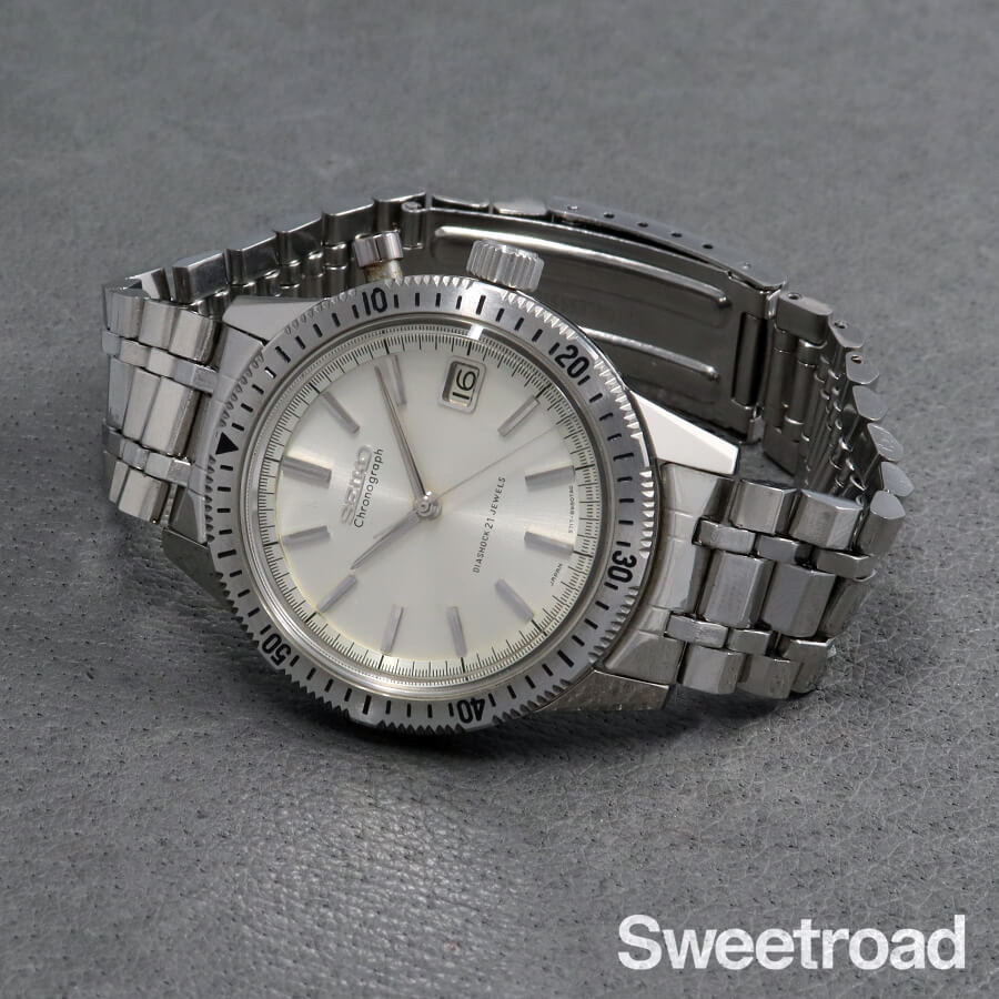 【セイコー】ワンプッシュクロノグラフ／Ref.5717-8990／タグ付き／1964年製／w-31195