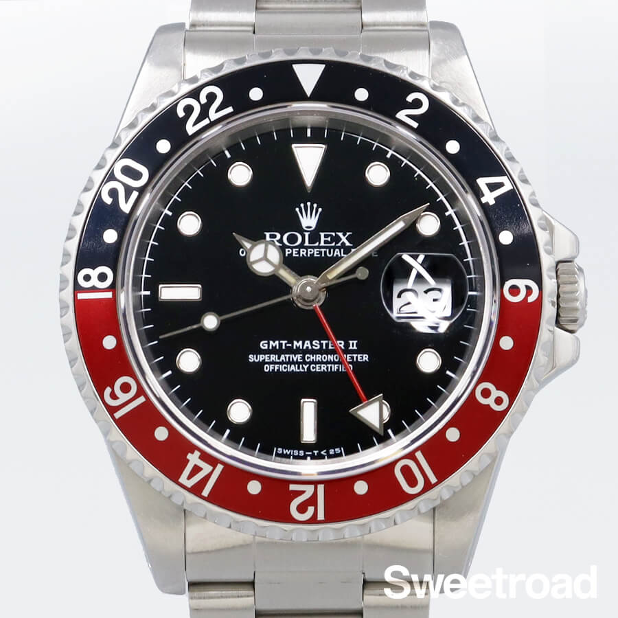 GMTマスター 腕時計（メンズ） 川崎店【ロレックス】GMTマスター2／Ref.16710／S番／ギャラ付き／1993-94年製／w-30222
