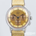 銀座店【LEMANIA／レマニア】TOURNEAU ダブルネーム／オリジナルカッパーダイヤル／321系手巻きクロノグラフ搭載／1940年代／w-25899gnz