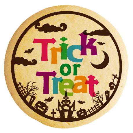 クッキー イラスト プリント メッセージ ハロウィン 墓地 個包装 洋菓子 お菓子 内祝い 通販 人気 贈り物 おすすめ 有名 フォチェッタ focetta