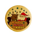 クッキー イラスト プリント メッセージ サンタとトナカイ お礼 プチ ギフト 洋菓子 お菓子 内祝い 通販 人気 贈り物 おすすめ 有名 フォチェッタ