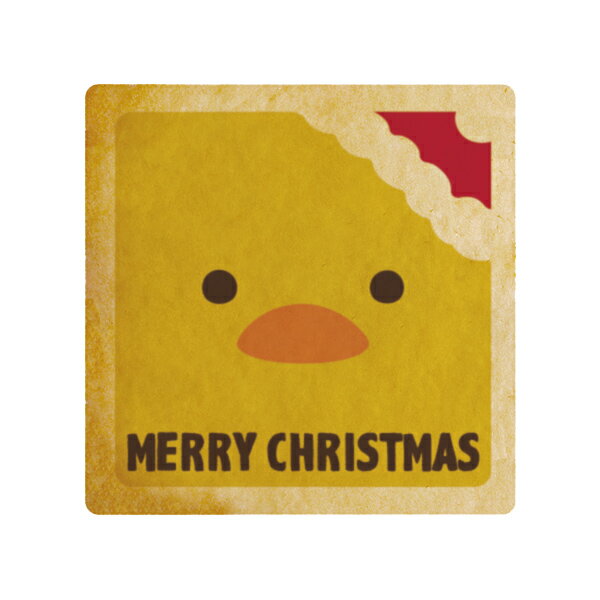 クッキー イラスト プリント メッセージ クリスマス 動物たちのクリスマス_ひよこ お祝い プチギフト 洋菓子 お菓子 お取り寄せスイーツ 通販 人気 贈り物 おすすめ 有名 フォチェッタ focetta