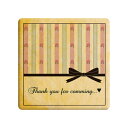 クッキー イラスト プリント メッセージ Thank you for comming お祝い返し プチ ギフト お中元 洋菓子 お菓子 内祝い 通販 人気 贈り...