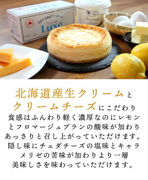 父の日 お菓子 【3箱まとめ買い16％OFF】 天空のベイクドチーズケーキ 5号 送料無料 ひんやり濃厚レモンスフレフロマージュ 人気のお取り寄せ スイーツ プレゼント ギフト フォチェッタ