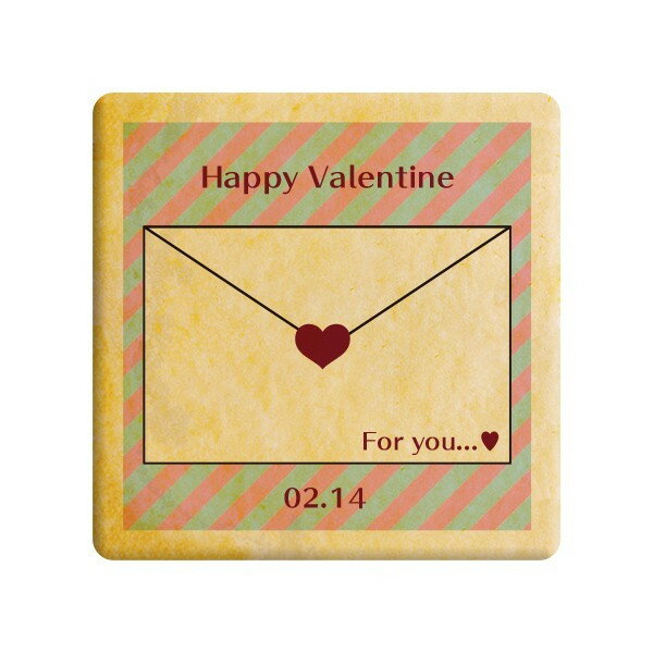 クッキー イラスト プリント メッセージ バレンタイン Happy Valentineラブレター 個包装 洋菓子 お菓子 内祝い 通販 人気 贈り物 おすすめ